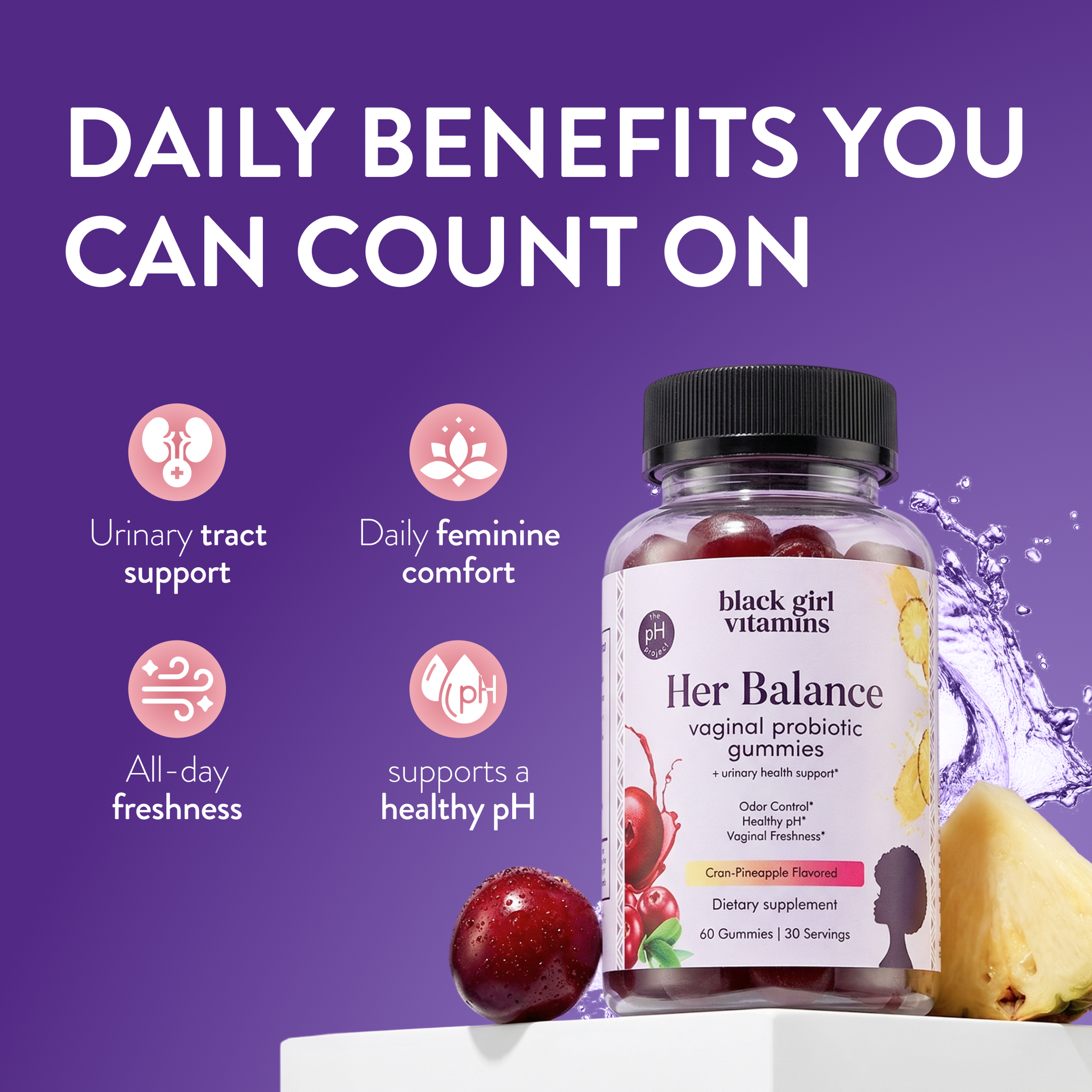 Her Balance Vaginal Probiotic Gummies